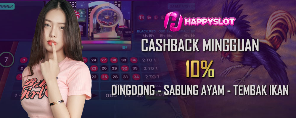 Bonus CashBack Mingguan DingDong, Sabung Ayam, dan